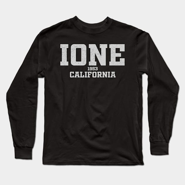 Ione California Long Sleeve T-Shirt by RAADesigns